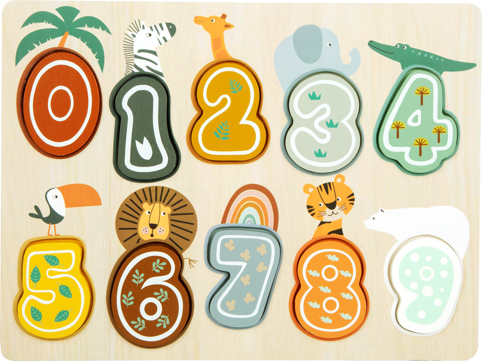 Puzzle Chiffres "Safari"