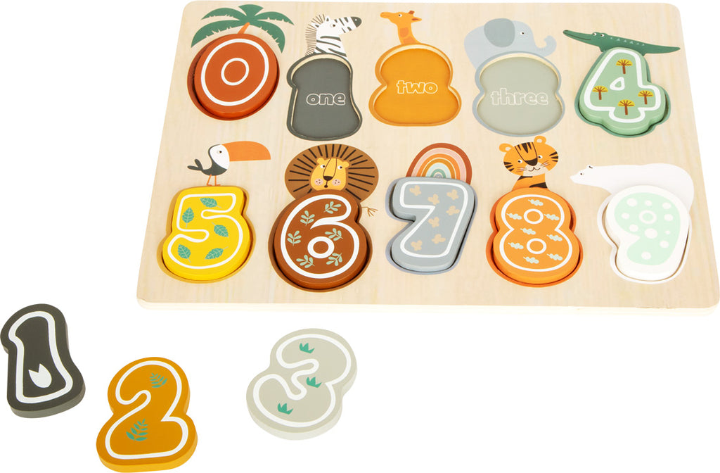 Puzzle Chiffres "Safari"