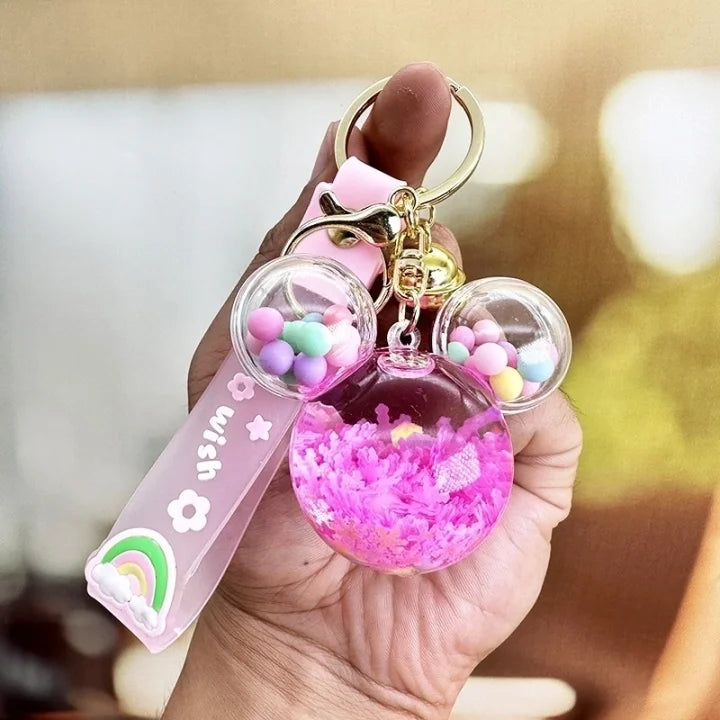 Porte-clés / Bijoux de  sac en acrylique - Style Mickey