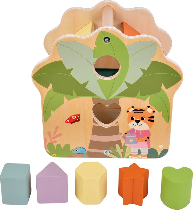 Cube à formes Maison « Jungle Friends »