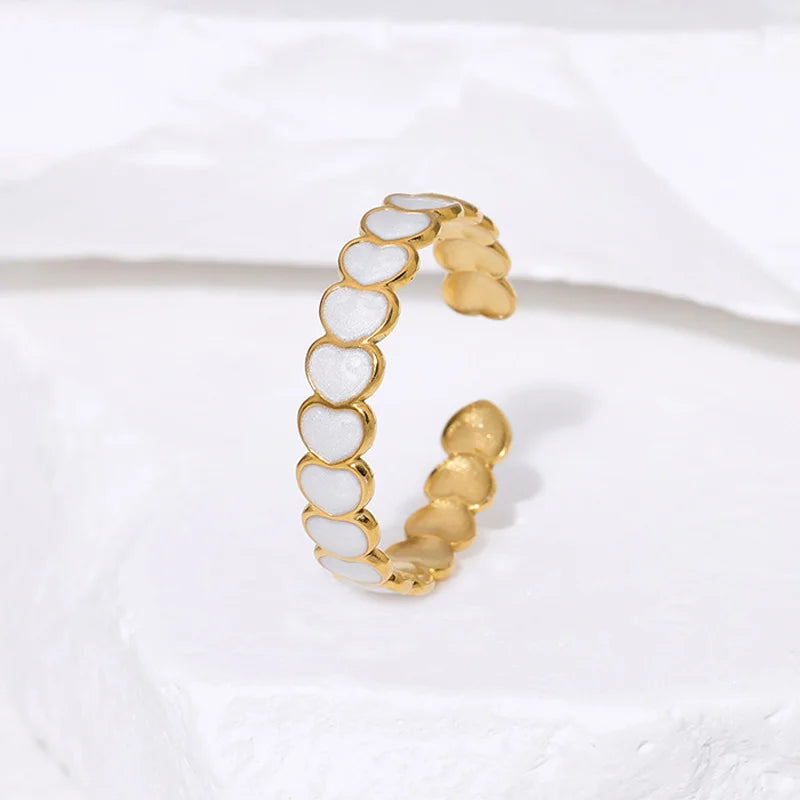 Bague en acier inoxydable et placage électrolytique