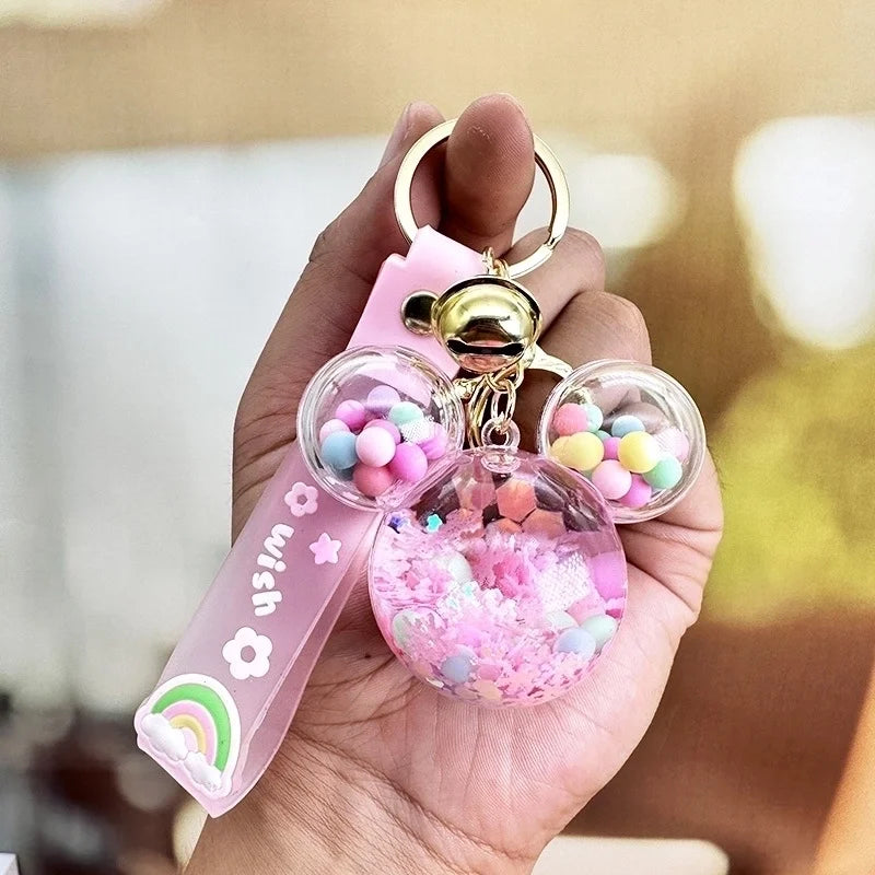 Porte-clés / Bijoux de  sac en acrylique - Style Mickey