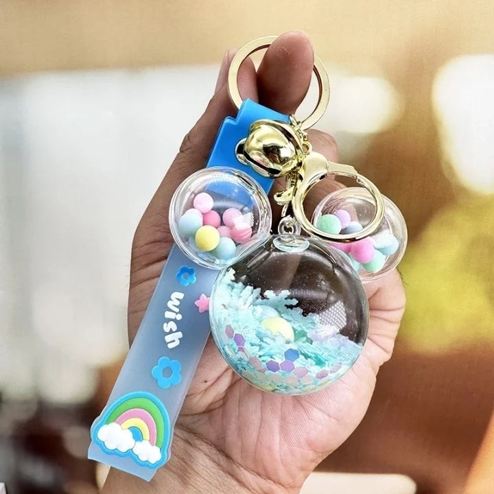 Porte-clés / Bijoux de  sac en acrylique - Style Mickey